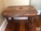 Vintage Wood Spindle Side Table