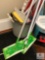 Lot Assorted Mops, Buckets, Swiffers and more