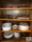 Kitchen Cabinet Lot - Assorted Pyrex and Corning Ware Baking Dishes