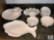 13 Piece Set Oven Proof Shell Shaped Dishes and Fish Platter