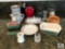 Lot of Assorted Bowls, Mini Pitchers, Butter Dish, Planters and more