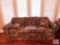 Park Place Furniture Green Floral Upholstered Couch - Like New