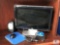 Hewlett Packard Flat Computer Screen, Mouse and Wireless Speaker