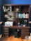 Miller Large Office Credenza - Desk with Bookshelf