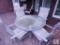 Five-Piece Patio Lot - Glass Top Table and Four Chairs