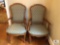 Lot Two Dining Room Wood Arm Chairs