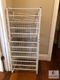 Lot of Two Closetmaid Wire Mesh Storage Drawers