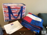 Quilt of Valor in Matching Tote