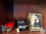 Lot of Diecast Display Cars - 327 Engine, BMW Z8 and 7 Series