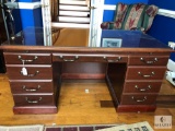 Miller Large Office Desk Seven-Drawer