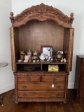 Laura Ashley Home Wood Armoire with Three Drawers