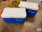 Group of TWO Coleman PolyLite 48 Ice Chests (PICKUP ONLY)