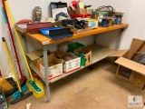 Wood and Metal Work Table (PICKUP ONLY)