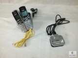 Set of Vtech Cordless Home Phones with Charging Base and Magic Jack