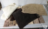 Lot of Assorted Small Bathroom / Laundry Room Rugs