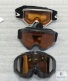 Lot of Three Pairs of Oakley Ski Masks