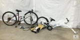 Raleight M20 Aluminum Mountain Bike Bicycle with Wee Ride Tandem Attachment & Parts