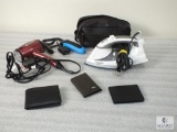 Lot Electric Razor, Black & Decker Iron, Hairdryer and Mens Tri-Fold Wallets