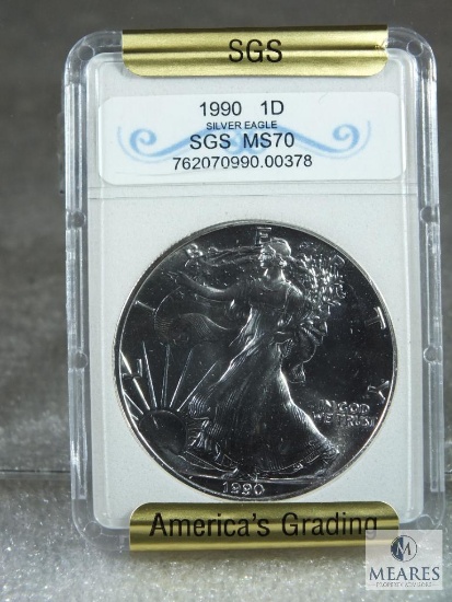 1990 American Silver Eagle