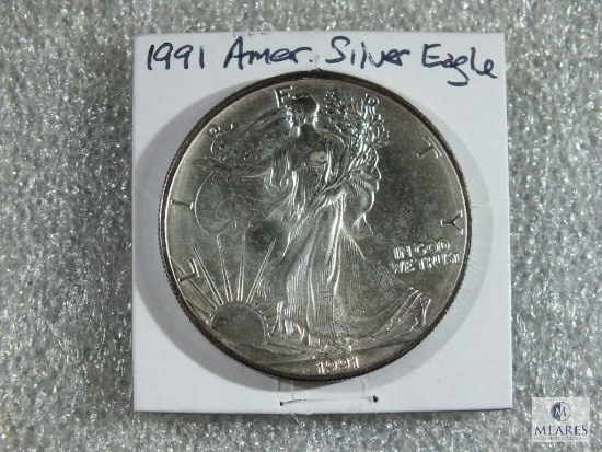 1991 UNC American Silver Eagle