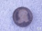 1825 Bust Dime with Rotated Reverse Error