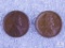 Two 1916-S Lincoln Cents