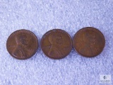 Three 1933-D Lincolns