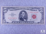 1963 $5.00 Red Seal U.S. Note
