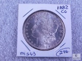 1882-CC Carson City Morgan Dollar