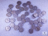 Roll (40 Coins) Jefferson Nickels All 1940s P&S Mint Marks