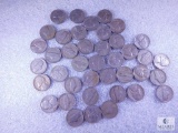 Roll (40 Coins) Jefferson Nickels All 1940s D Mint Marks