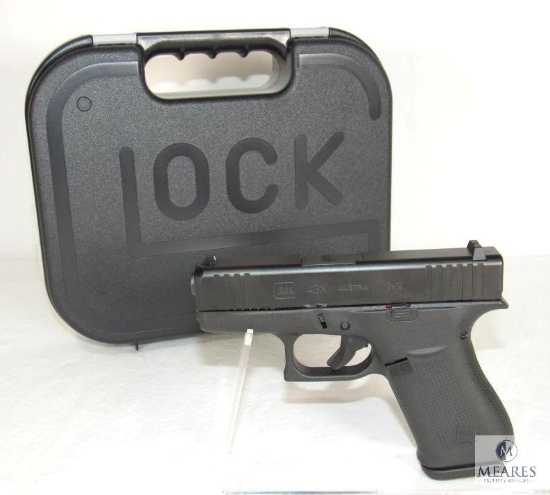New Glock 43X 9mm Luger Semi-Auto Pistol