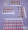 Lot of Mixed US Stamp Sheets