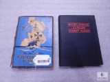 Lot of Two OIder Postage Stamp Albums