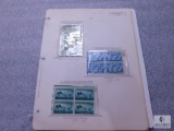 Lot of Collectible Stamp Album Pages