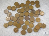 Roll of Mixed Date and Mint Lincoln Wheat Cents