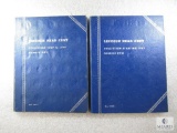 Two Incomplete Lincoln Cent Collector Books - Numbers One and Two