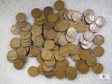 Nearly Two Rolls of Mixed Date and Mint Lincoln Wheat Cents