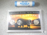 Lewis & Clark Westward Journey Nickels and 2006 Jefferson Nickel Roll
