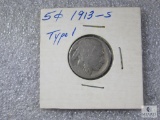 1913-S Type ! Buffalo Nickel