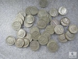 Roll of Mixed Silver Roosevelt and Mercury Dimes