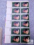 Mixed Lot of US Stamp Sheets and Sections