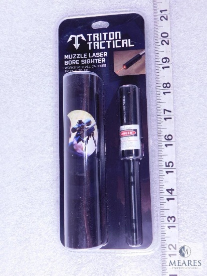 New Triton Tactical Laser Bore Sighter For Sighting In Rifle Scopes. .17-.50 Caliber