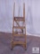 Vintage Wood 3 Step Ladder