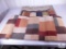 Lot of 3 Small Area Rugs / Runners - Beige, Brown, Burgundy, Green Tones