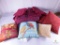 Lot of Assorted Decorative Throw Pillows