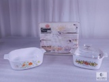 Lot of Corning Ware Lidded Dishes - Some New