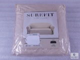 New Sure Fit Sofa Slipcover in Natural - Fits Most Couches 74