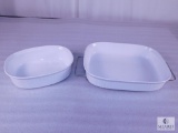 Corningware Roasting Platter w/ Metal Tray & 2.8 Liter Dish