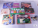 Lot of Assorted Games, Puzzle and Children's DIY Sets